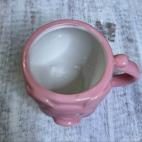 Pig Ceramic Mug Pink - Picture 5 of 6